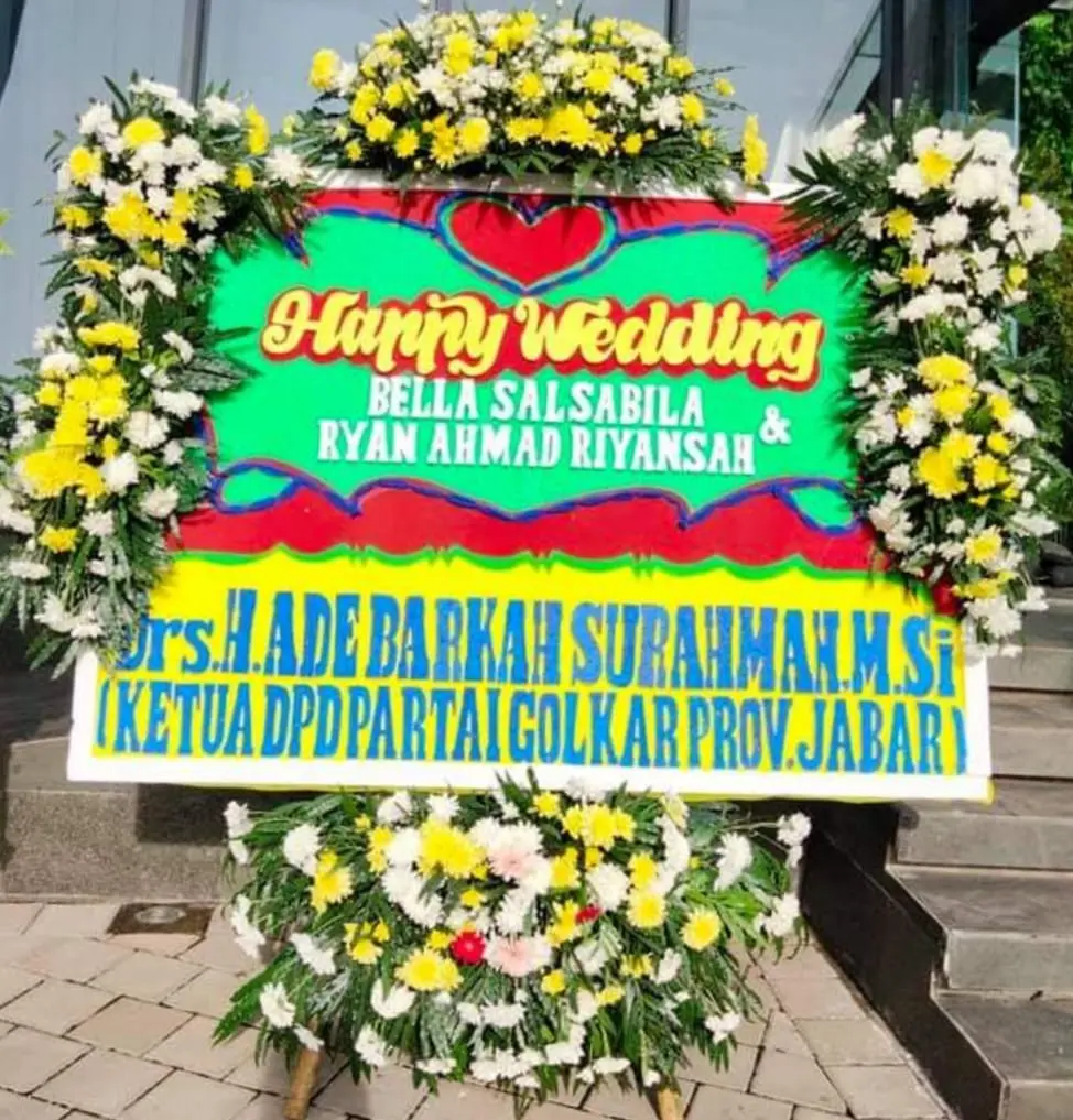  Terima Pesanan Bunga Papan Anniversary  di Garawangi Kuningan Jawa Barat