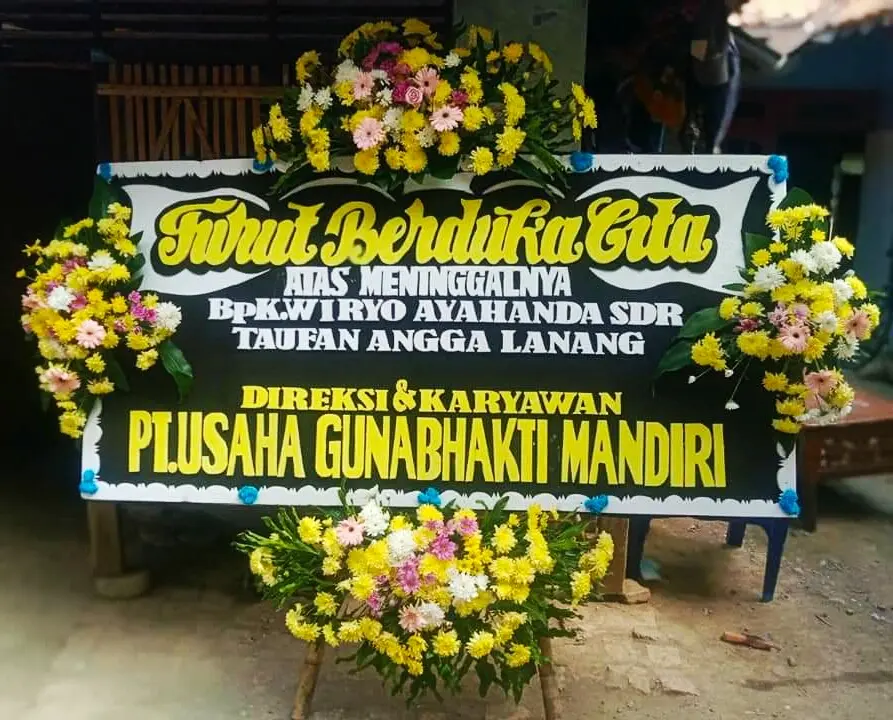  Menerima Pesanan Bunga Papan Ucapan Anniversary  di Cilimus Kuningan Jawa Barat