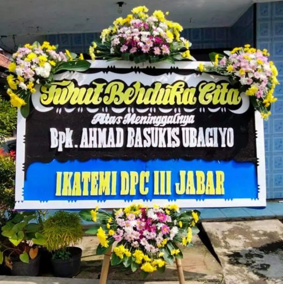  Menerima Pesanan Bunga Papan Anniversary  di Lebakwangi Kuningan Jawa Barat